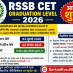 RSSB CET Graduation Level 2026